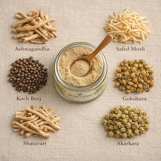 SOHVEDA Premium Ayurvedic Herbal Blend