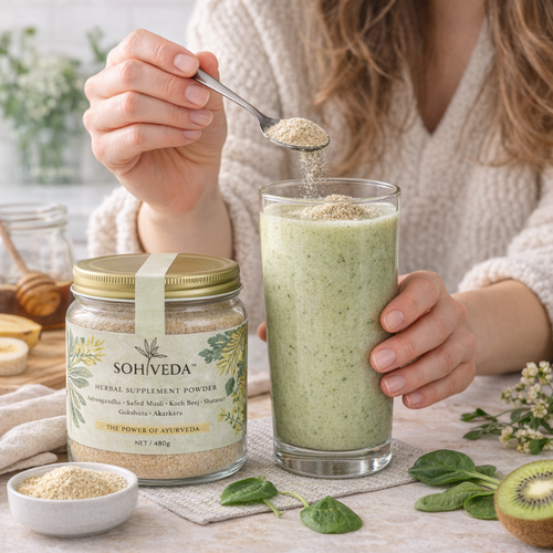 SOHVEDA Premium Ayurvedic Herbal Blend